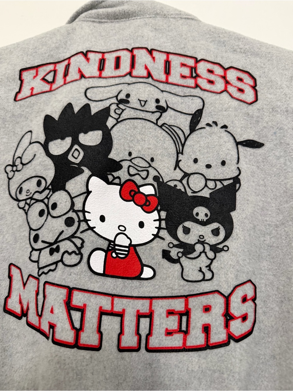 Hello Kitty Grey Fleece Jacket for Kids - Picture 3 of 3